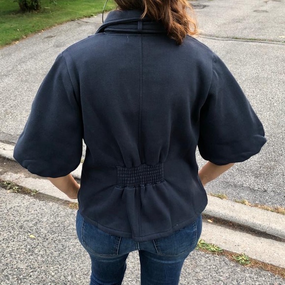 3/4 Puff Sleeve Jacket - Picture 2 of 8